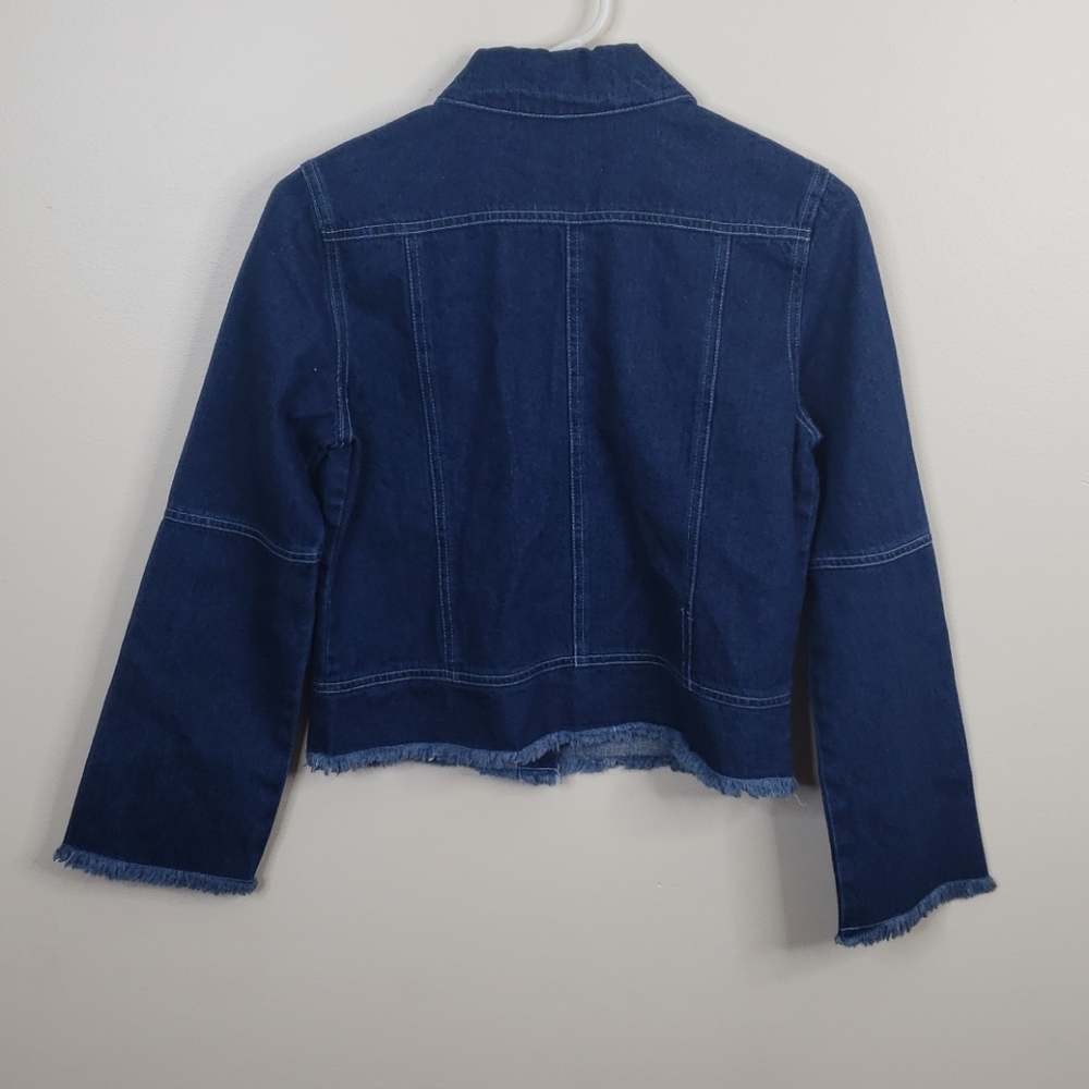 BB Dakota Cilla Fray Hem Jean Jacket - Picture 3 of 3